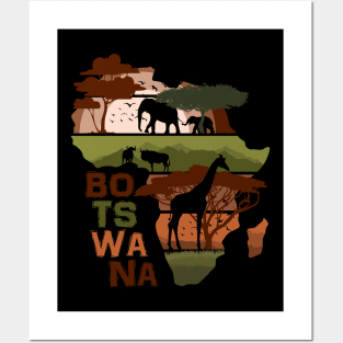 Botswana Posters and Art